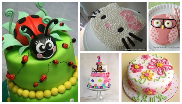Cute Cake Inspirations for Girls from Pinterest