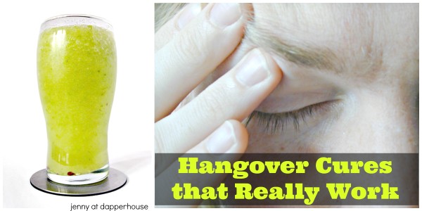 Hangover Cures that really do work from jenny at dapperhouse