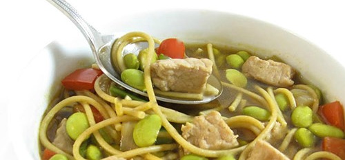 pork-and-edamame-soup