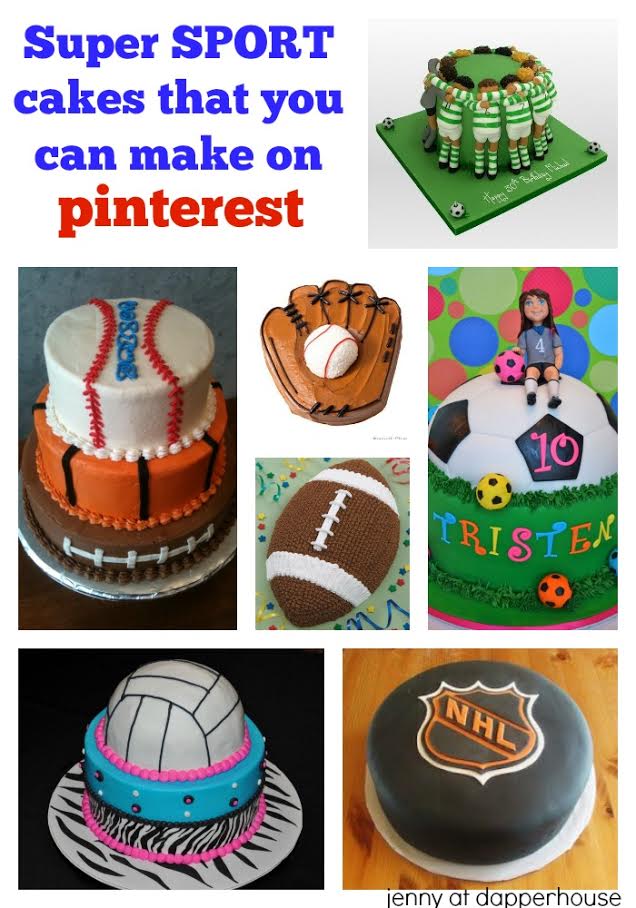 3D Sports Theme Cakes for Kids - Deliciae Cakes