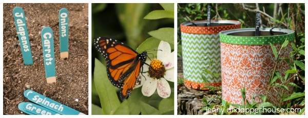10 Fun DIY Garden Themed Crafts jenny at dapperhouse round up #garden #crafts #DIY