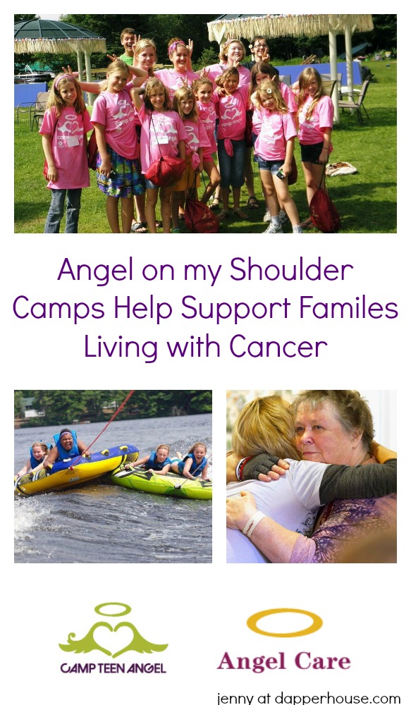 Angel On My Shoulder Camps help Support Families Living with Cancer - jenny at dapperhouse