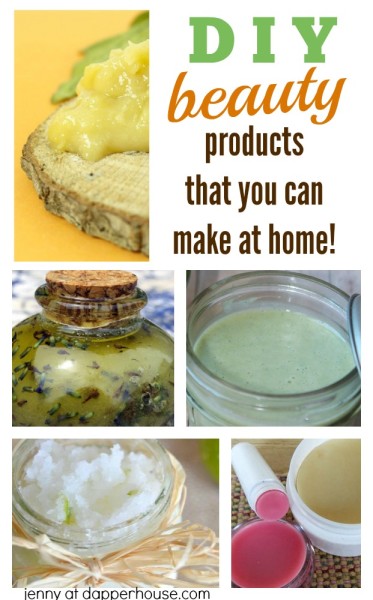 DIY Beauty Products that you can make at home - jenny at dapperhouse - #natural #beauty #DIY