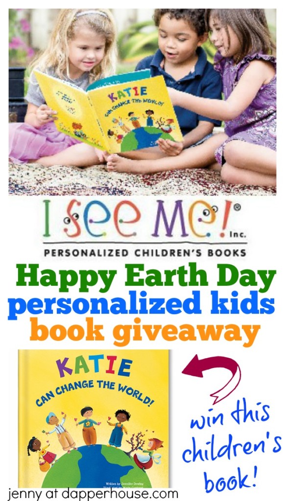 I See Me Personalized Earth Day Giveaway Win a children's book - jenny at dapperhouse