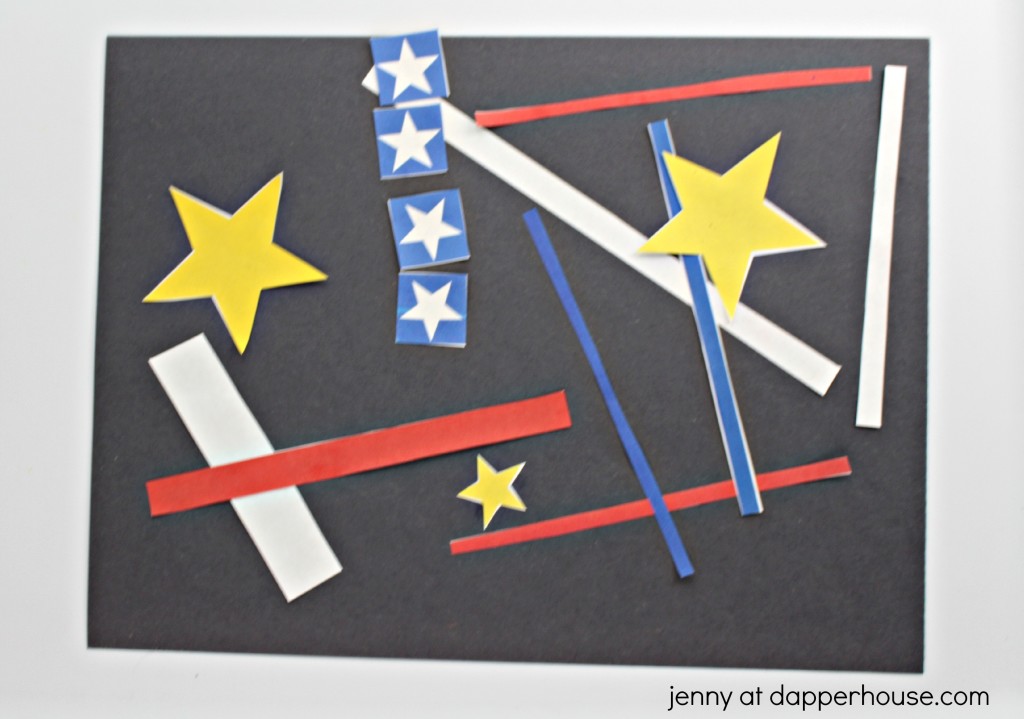 Celebrate america and patriotism with this free printable kids craft activity - jenny at dapperhouse