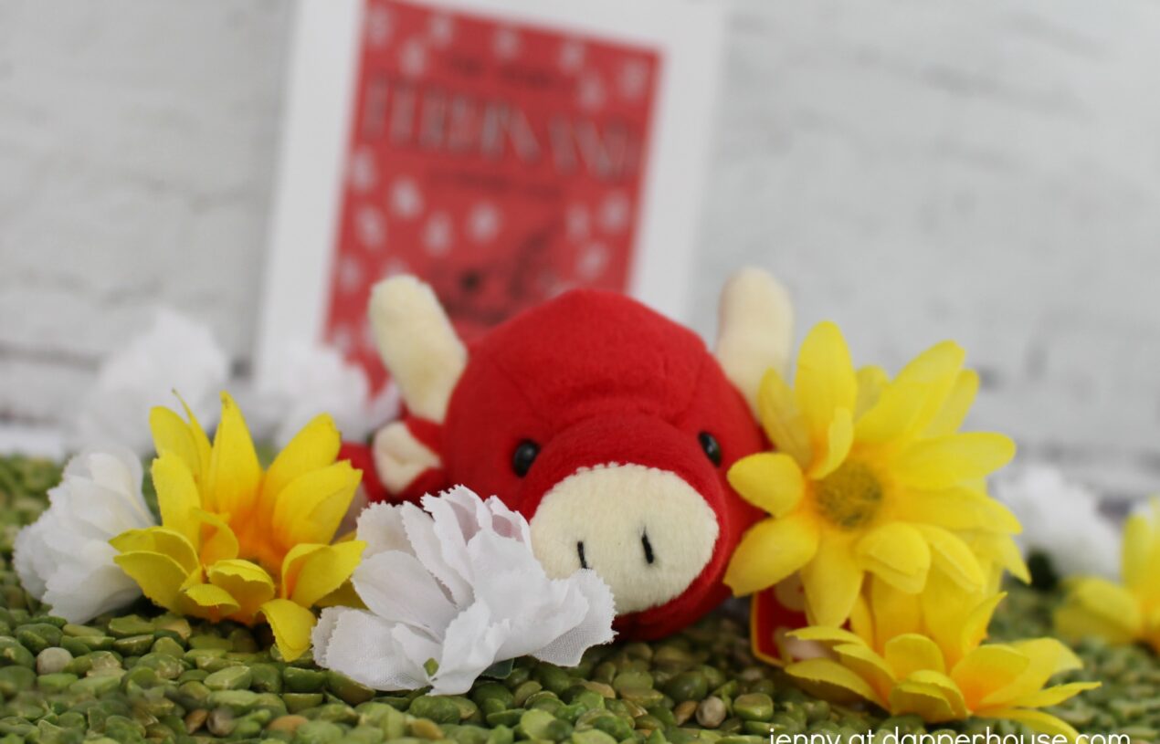 DIY How to Make a Ferdinand the Bull Sensory Bin