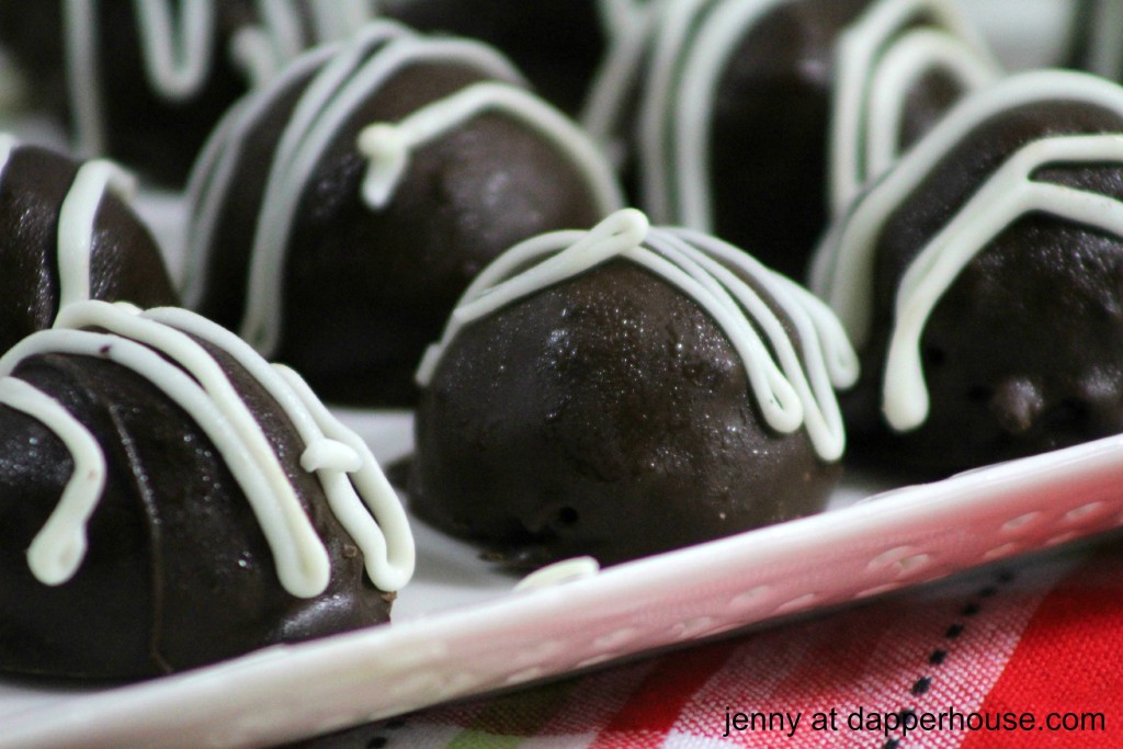 Oreo truffle balls no bake easy recipe - jenny at dapperhouse