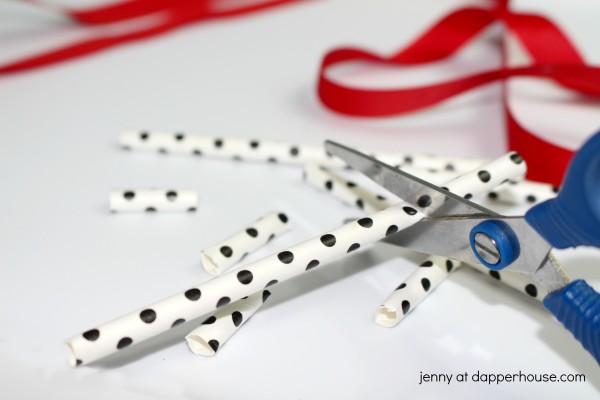 Easy ladybug inspired necklace craft for kids - jenny at dapperhouse #party