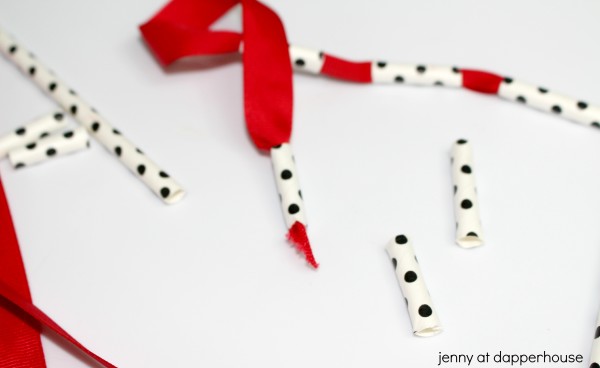 How to make a ladybug inspired neackladdce for kids - jenny at dapperhouse #DIY