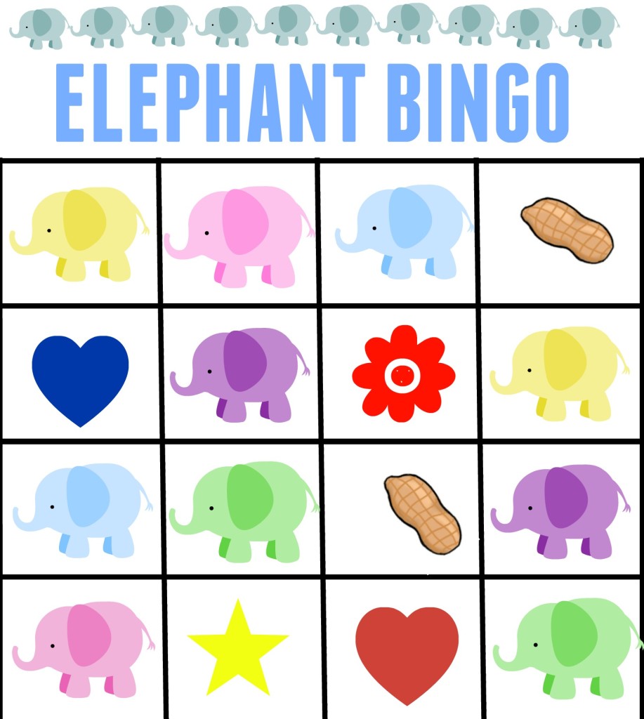 Elephant Bingo 2