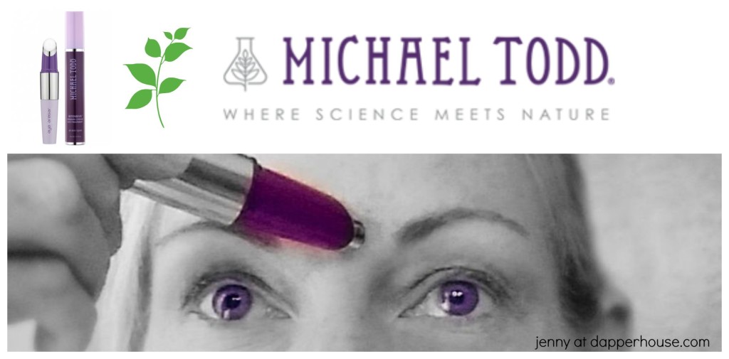 Michael Todd where science meets nature eye serum and applicator system review jenny at dapperhouse