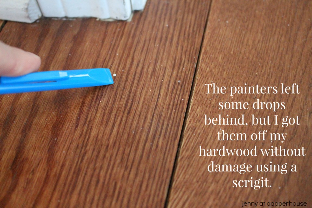 dont damage your hardwood, use a scrigit - jenny at dapperhouse