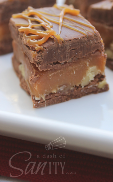 Caramel Pecan Turtle Fudge