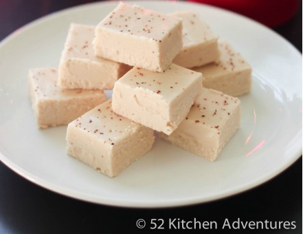 Eggnog Fudge