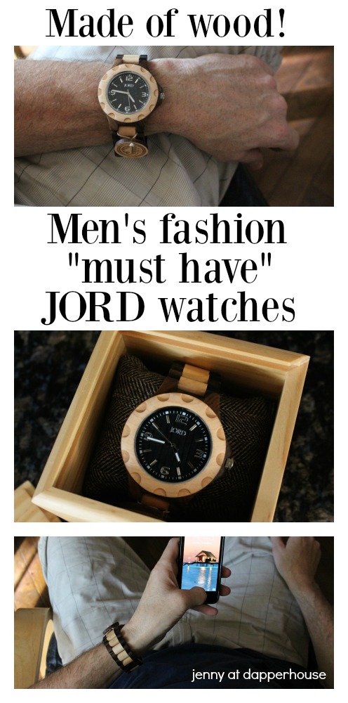 These watches are made of wood! Men and women - jenny at dapperhouse #AD