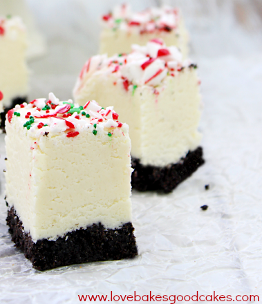 White Chocolate Peppermint Fudge