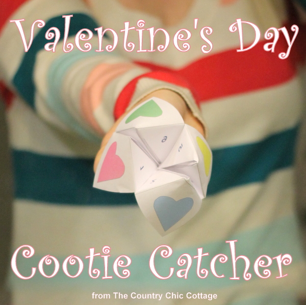 valentines day cootie catcher