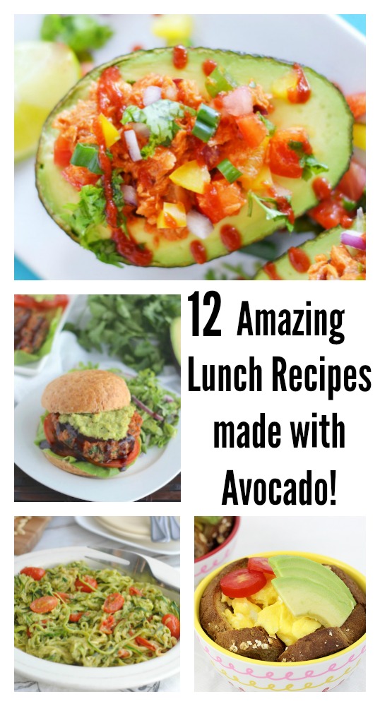 12 amazing lunch recipes made with avocado - jenny at dapperhouse