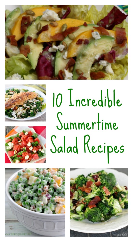 10 incredible summertime salad recipes - jenny at dapperhouse