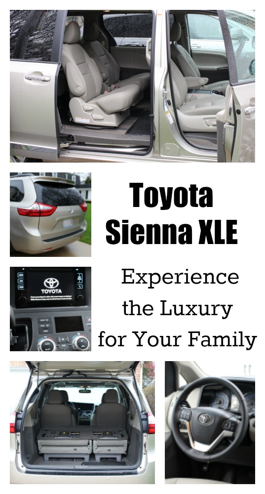 Toyota Sienna XLE - Experience the Luxury for Your Family - jenny at dapperhouse #toyota #minivan #sienna #swaggerwagon