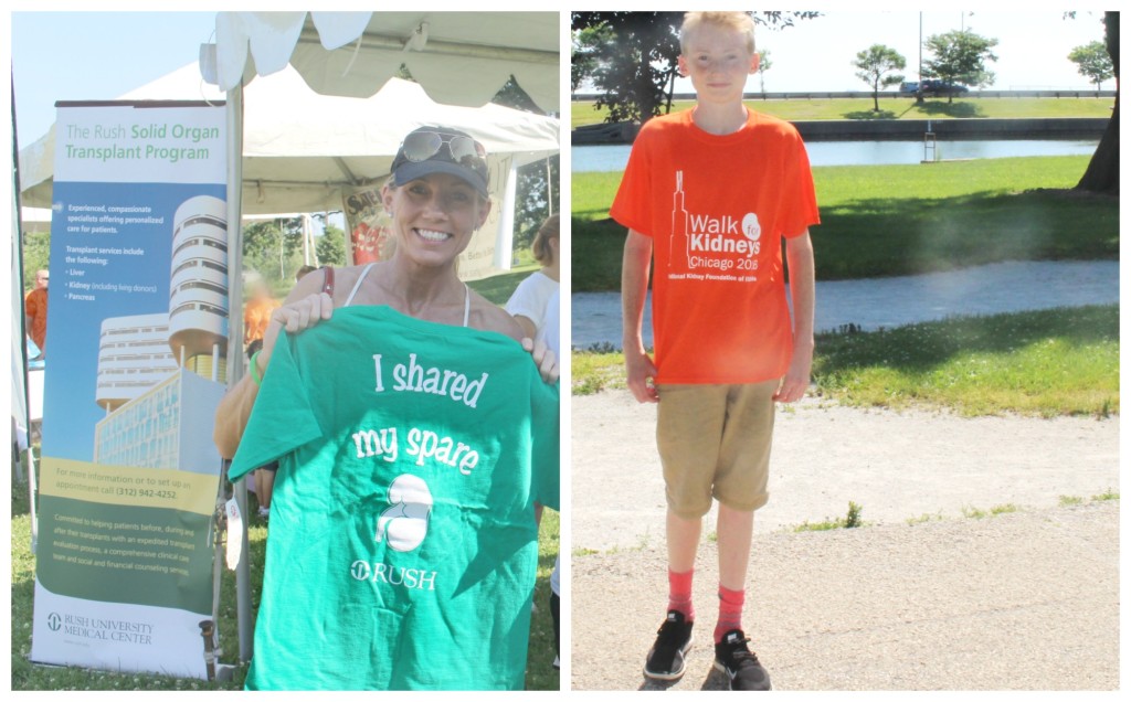 Cool event tees at the Kidney Walk in Chicago 2016 - jenny at dapperhouse