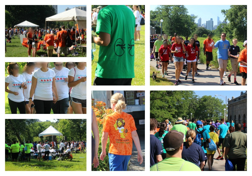 There were so many teams at the nka Kidney Walk jenny at dapperhouse #kidneydonor