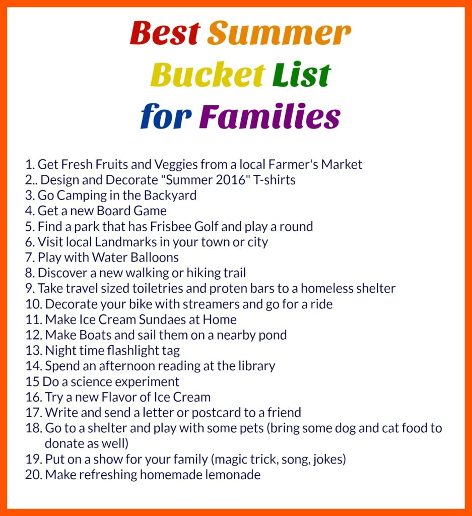 Best Summer Bucket List for Families Free Printables - jenny at dapperhouse