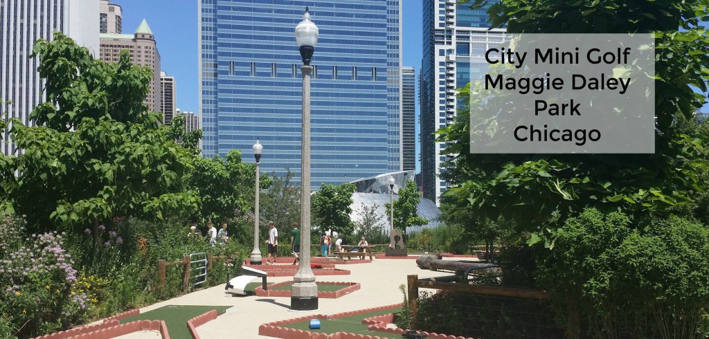 City Mini Golf Chicago Maggie Daley Park Chicago #tourism #citypride - jenny at dapperhouse