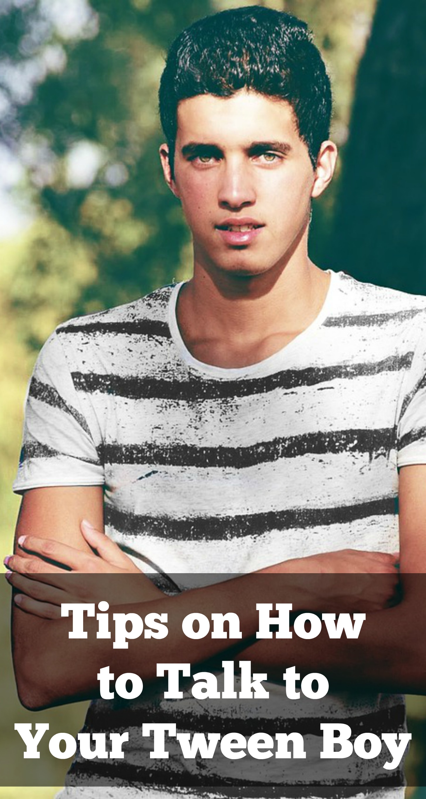 Tips on How to Talk to Your Tween Boy Jenny at dapperhouse