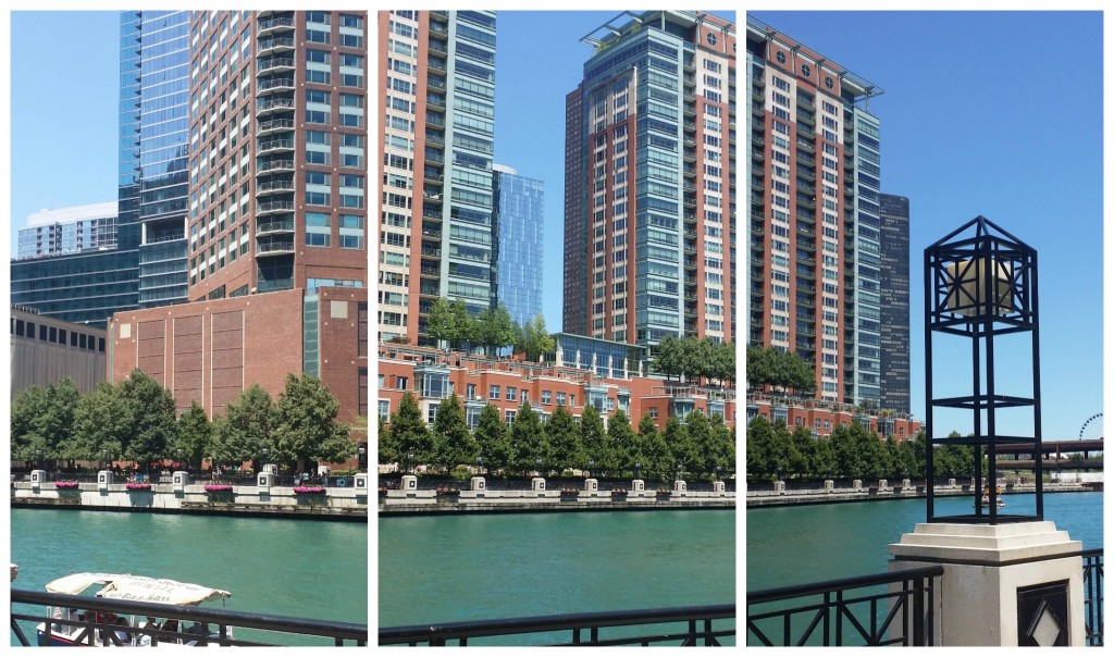 river walk chicago across the river view - jenny at dapperhouse #travel #chicago