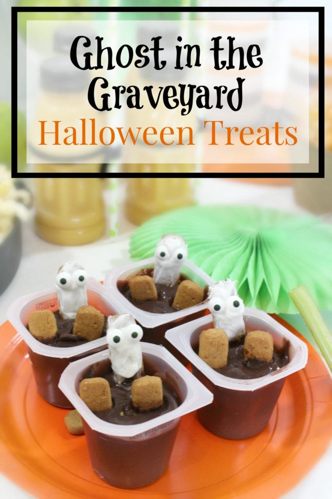 DIY Halloween Party Treats - Ghost in the Graveyard - jenny at dapperhouse blog