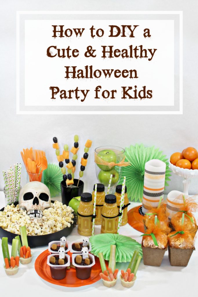 How to DIY a Cute and Healthy Halloween Party for Kids - jenny at dapperhouse blog