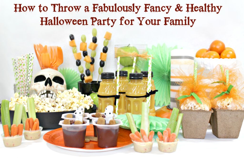 How to throw a fabulously fancy and healthy halloween party for your family - jenny at dapperhouse blog