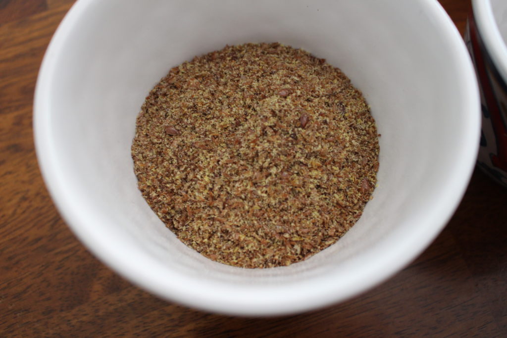 Flaxseed meal - recipe -jenny at dapperhouse 