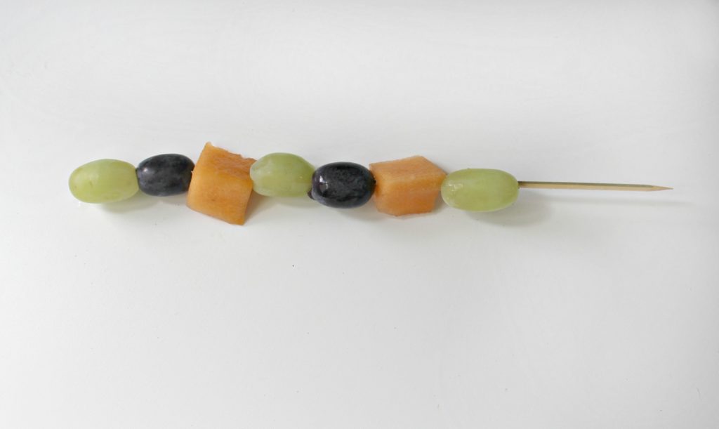 Make these fun Halloween themed healthy fruit skewers for your children - jenny at dapperhouse blog