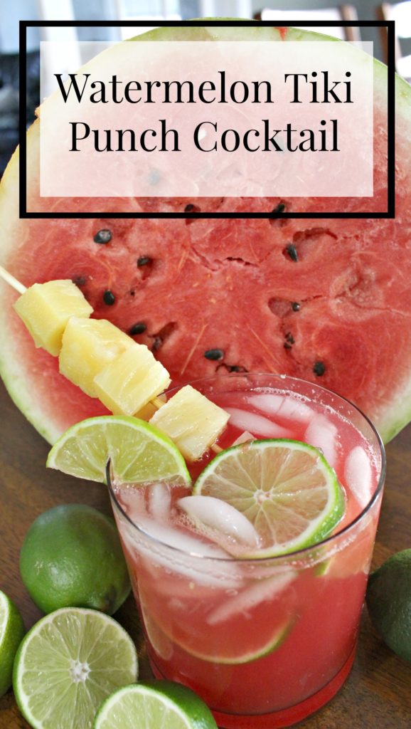 Watermelon Tiki Punch Cocktail Recipe - jenny at daperhouse blog