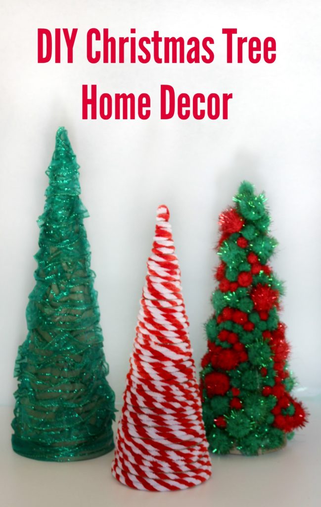 How-to - DIY Cone Christmas Trees