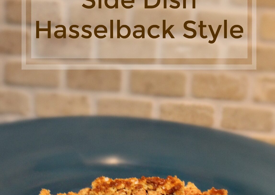 Easy & Delicious Sweet Potato Side Dish Hasselback Style