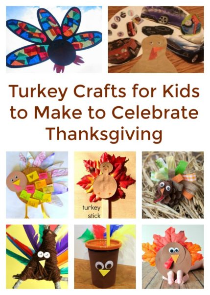 Turkey Crafts for Kids to Make to Celebrate Thanksgiving - Jenny at ...