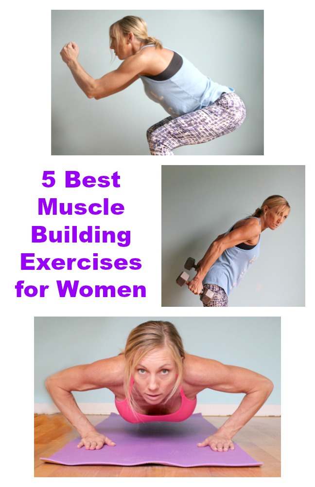 Muscle building best sale exercises at home