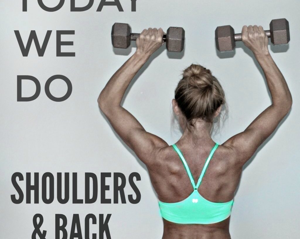 How to Work the Muscles in Your Back and Shoulders