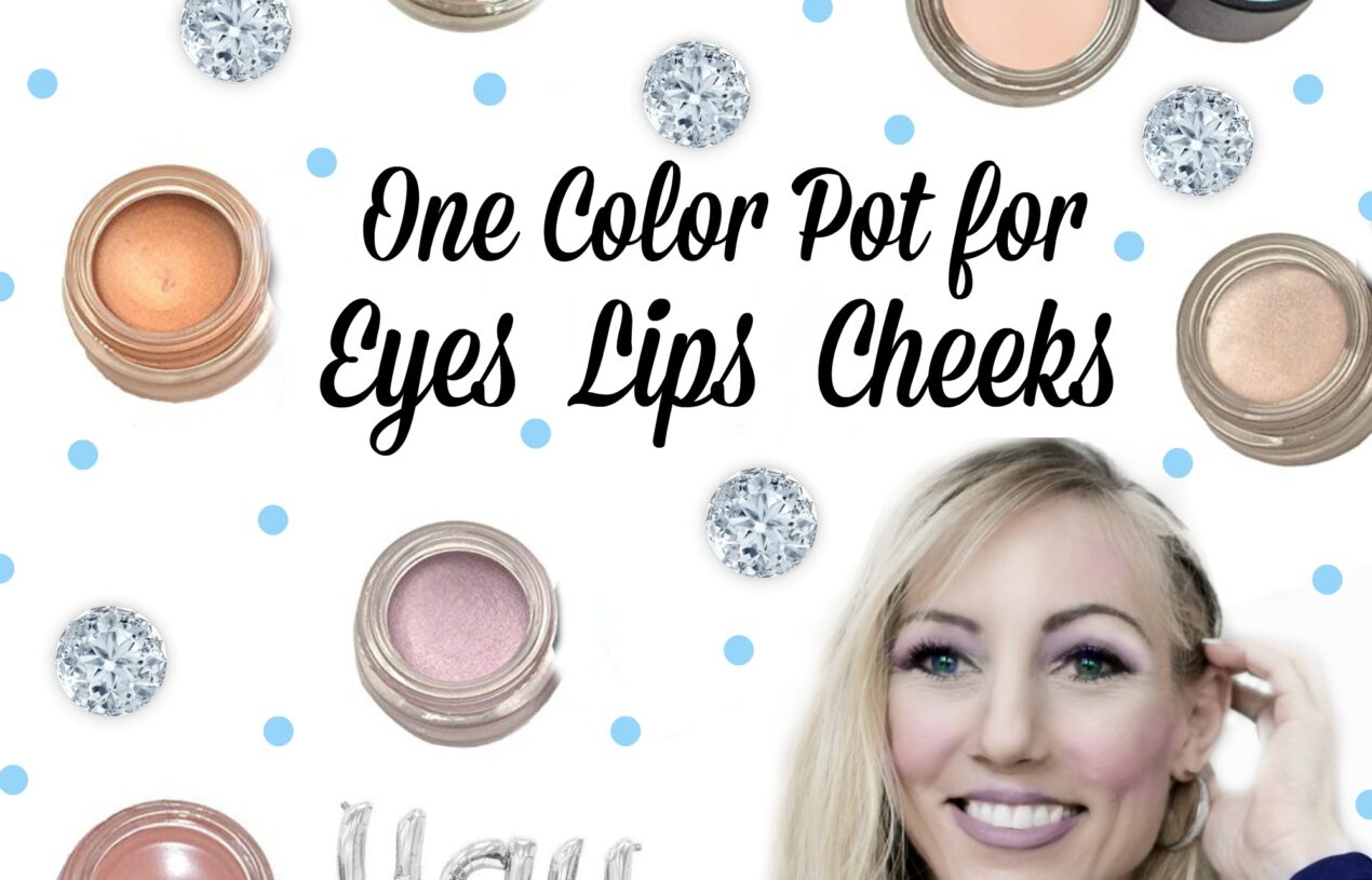 Color Pots for All Day Wear on Eyes, Cheeks & Lips