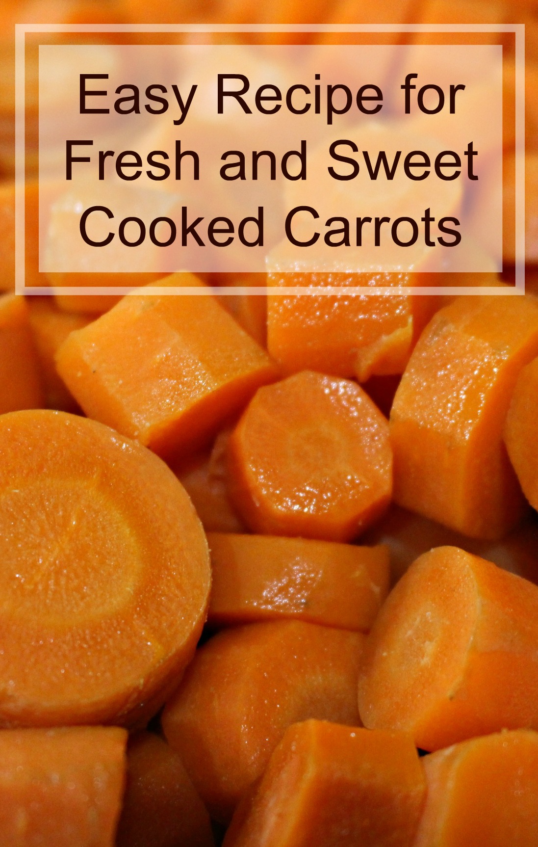 Fresh and Sweet Cooked Carrots Recipe Jenny at dapperhouse