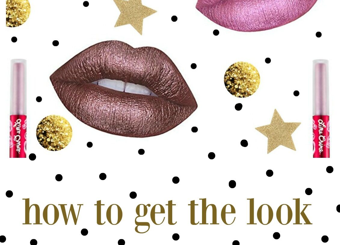 Metallic Matte Lips – Get the Look