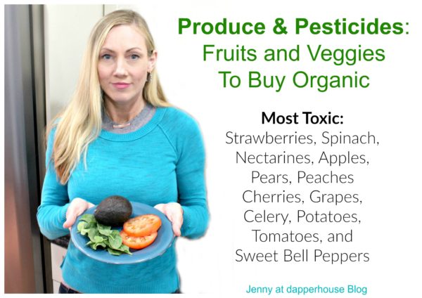 Produce And Pesticides Fruits And Veggies You Should Buy Organic Jenny