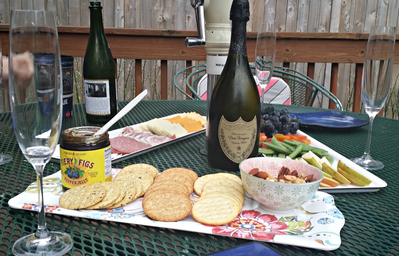 How Put Together a Champagne and Cheese Platter Party for Your Family