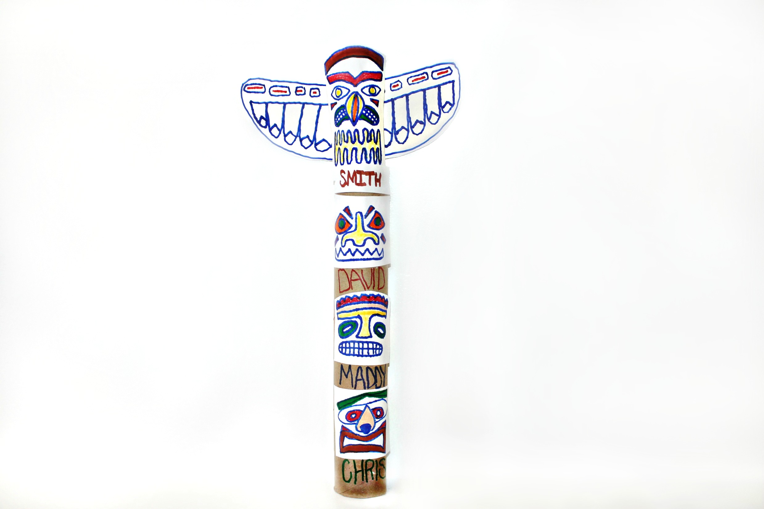 Тотем craft. Тотем тура. Тотем из Прингл. 1975 Тотем. First Twin Totem Pole.