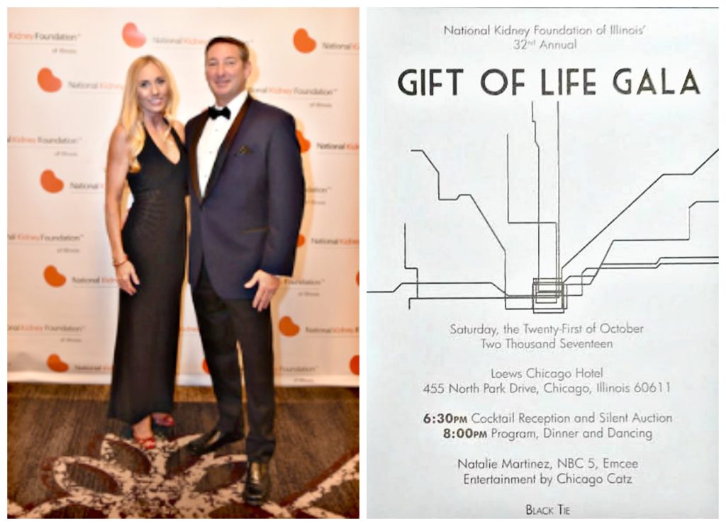 National Kidney Foundation of Illinois Gift of Life Gala Jenny at