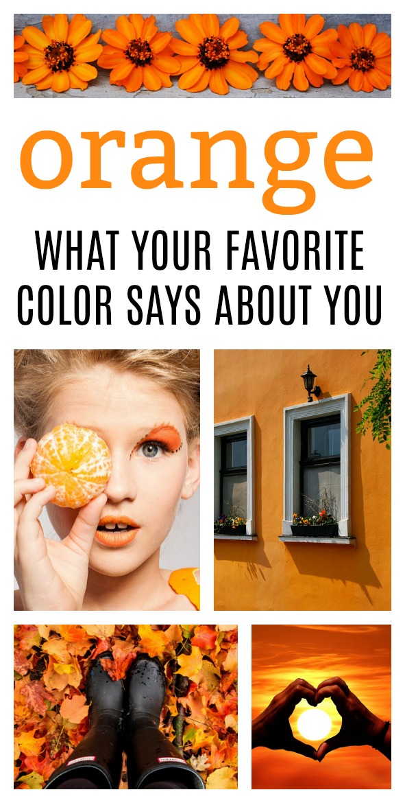 ORANGE - What Your Favorite Color Says About You - Jenny at dapperhouse