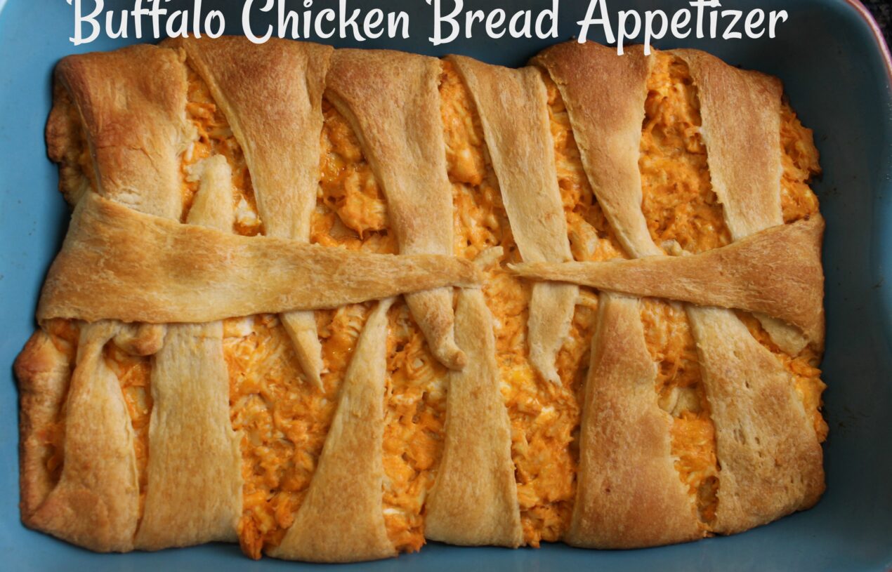 Buffalo Chicken Bread Appetizer